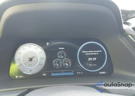 2021 Hyundai Sonata N Line z USA, uszkodzony, nr VIN 5NPEK4JC6MH126534